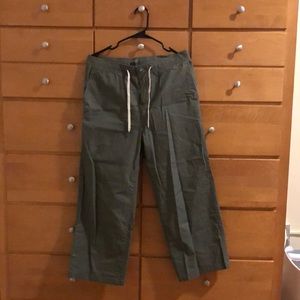 Vuori olive green pants
